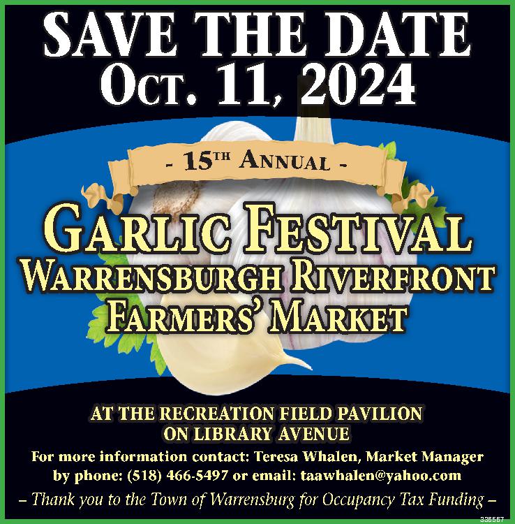 15th Annual Garlic Festival